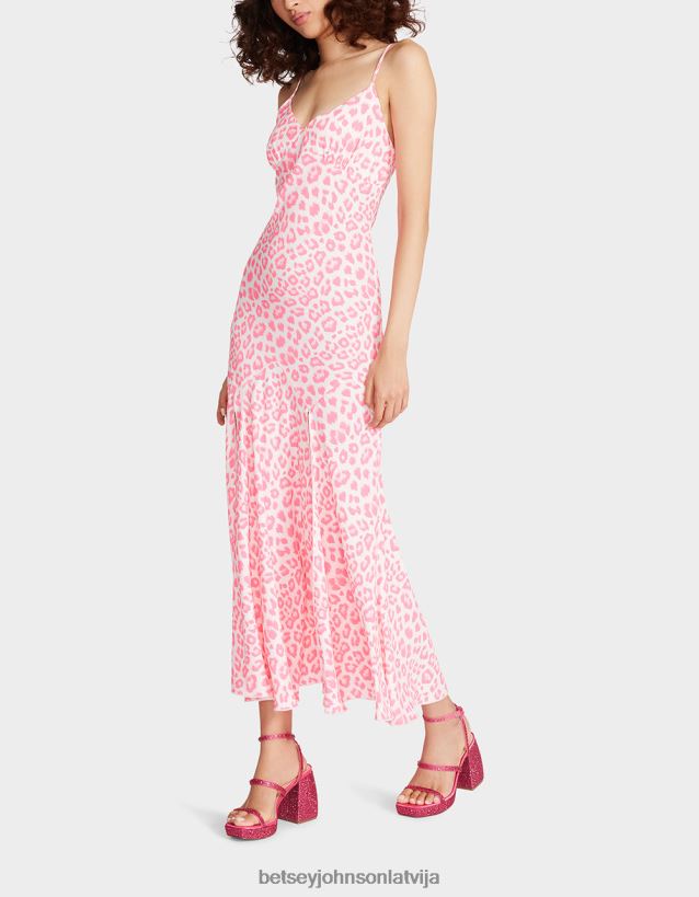 Addison midi kleita balts Betsey Johnson H0660L270 sievietes apģērbs