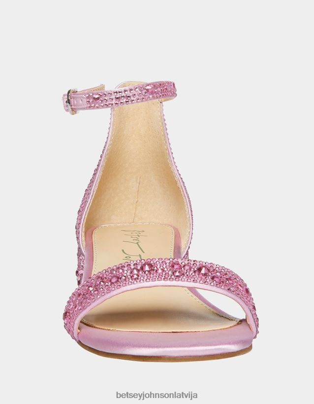 mari rozā Betsey Johnson H0660L198 bērni kurpes