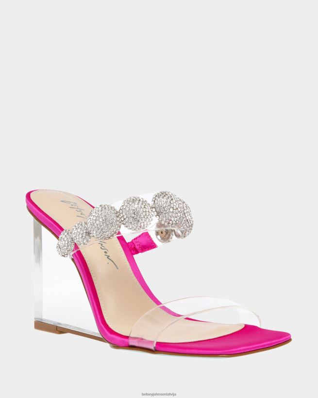 Troja fuksija Betsey Johnson H0660L155 sievietes kurpes