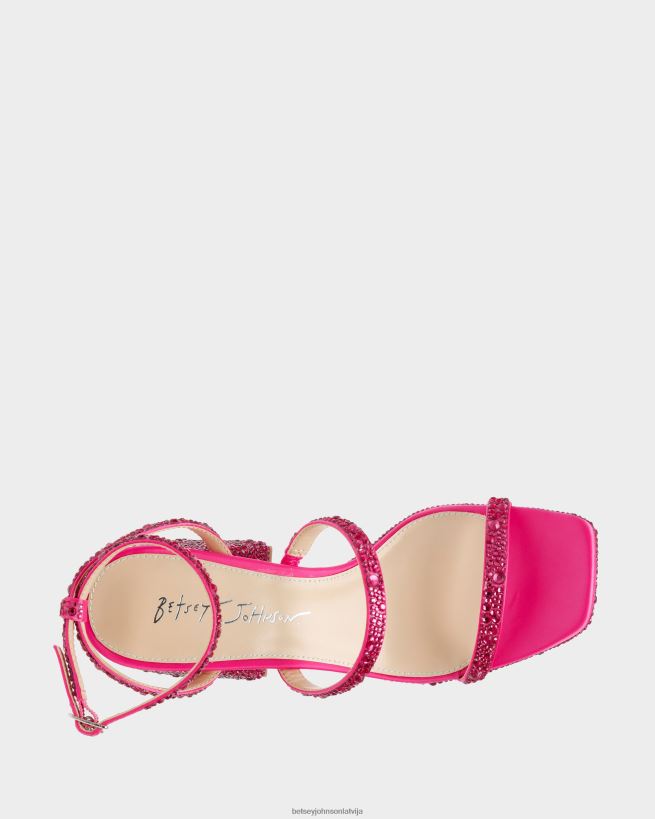 denni fuksija Betsey Johnson H0660L110 sievietes kurpes