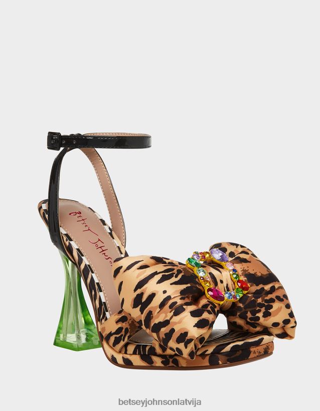 pollija leoparda multi Betsey Johnson H0660L49 sievietes kurpes