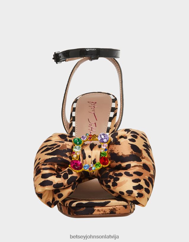 pollija leoparda multi Betsey Johnson H0660L49 sievietes kurpes