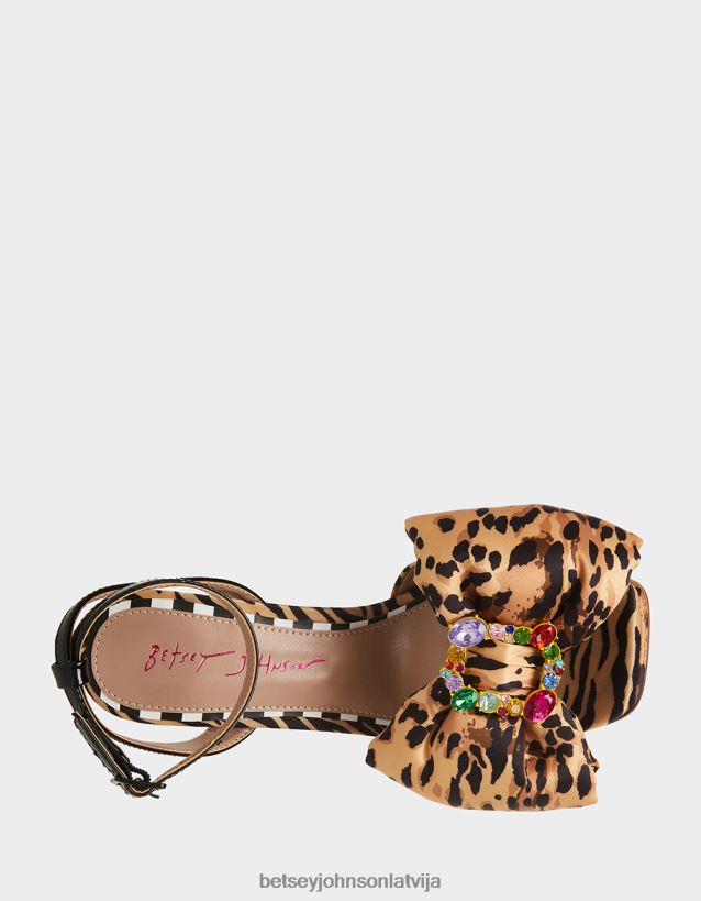 pollija leoparda multi Betsey Johnson H0660L49 sievietes kurpes