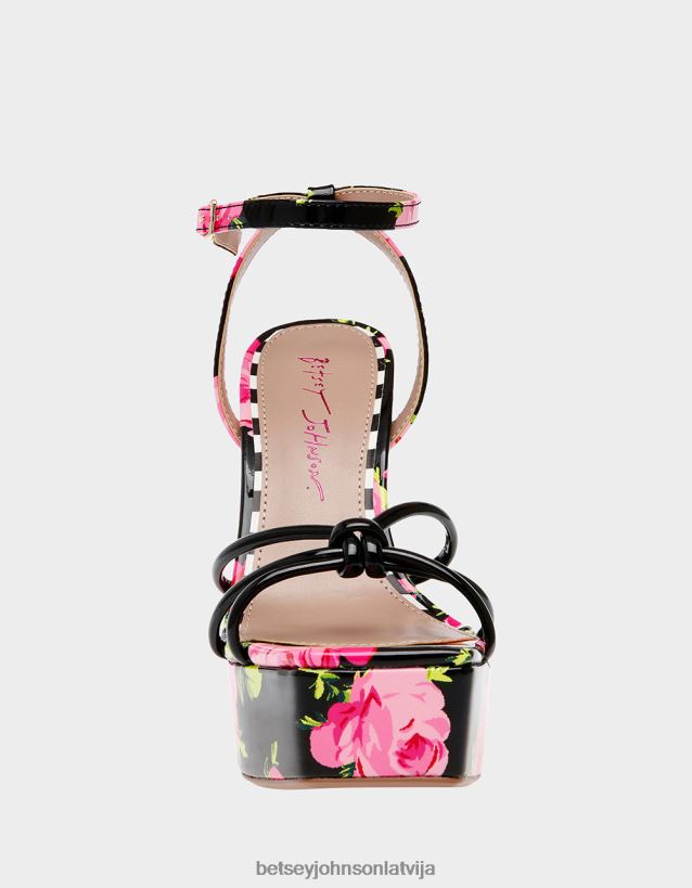 tiky melns multi Betsey Johnson H0660L160 sievietes kurpes