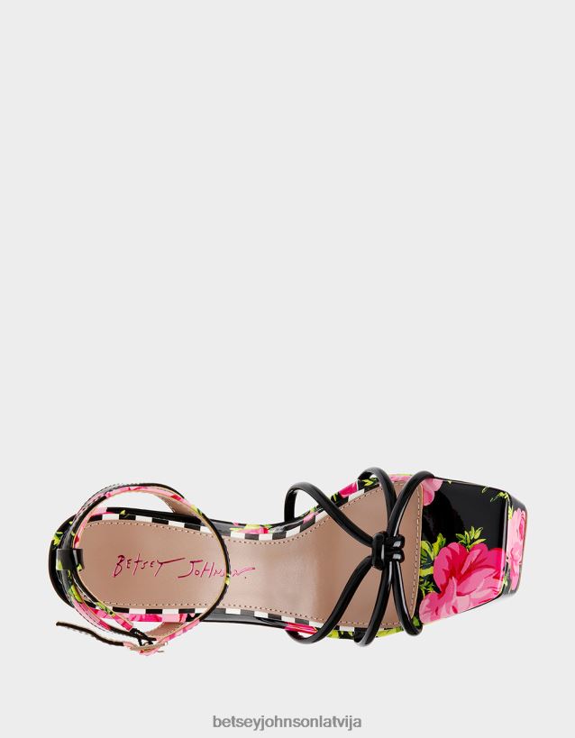 tiky melns multi Betsey Johnson H0660L160 sievietes kurpes