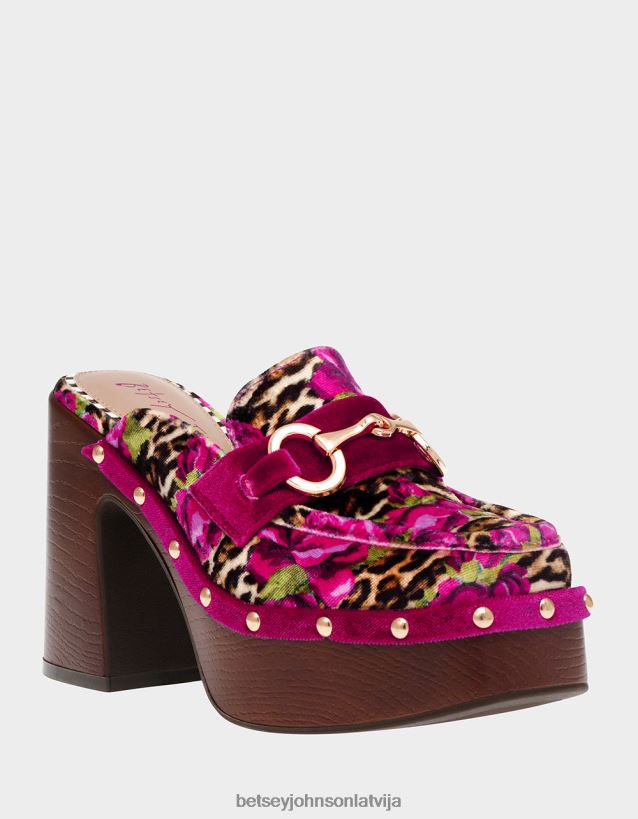 aydin leoparda multi Betsey Johnson H0660L140 sievietes kurpes