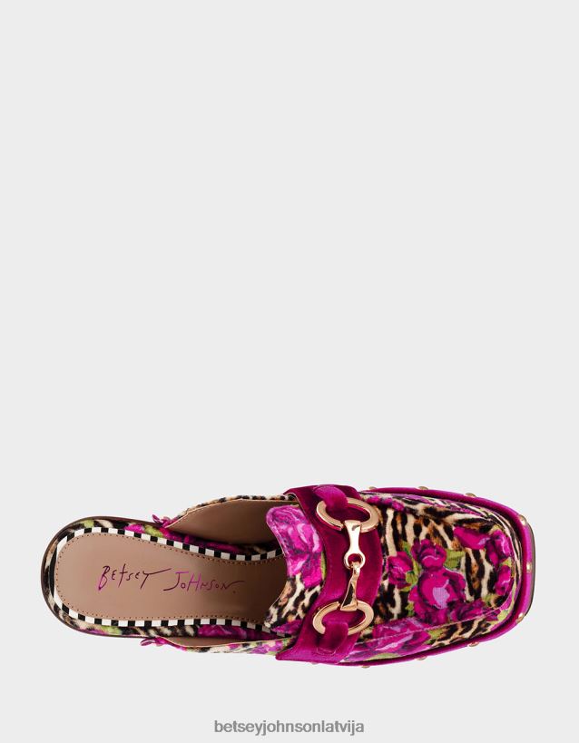 aydin leoparda multi Betsey Johnson H0660L140 sievietes kurpes