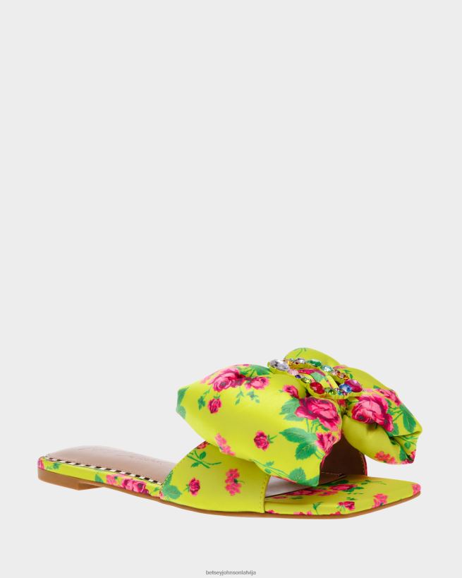 margrietiņa-g citrons Betsey Johnson H0660L117 sievietes kurpes