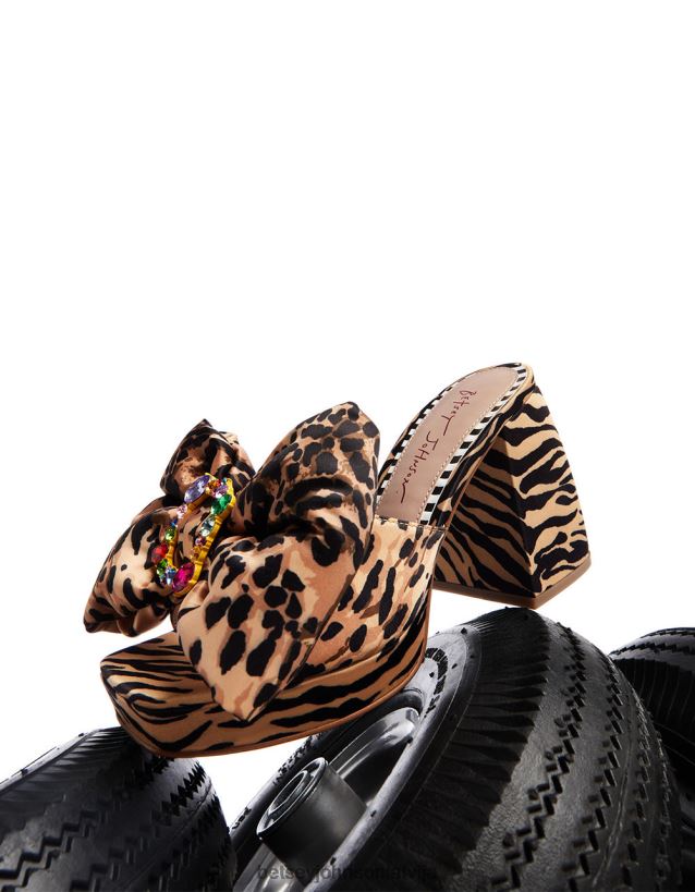 posija leoparda multi Betsey Johnson H0660L5 sievietes kurpes