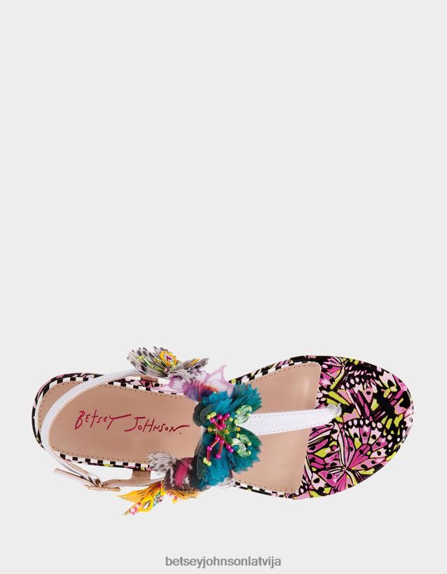 prilla ceriņi Betsey Johnson H0660L54 sievietes kurpes