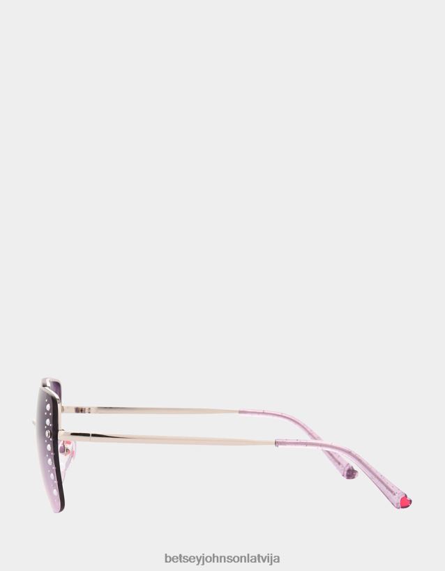 uz malas saulesbrilles rozā Betsey Johnson H0660L370 sievietes Piederumi