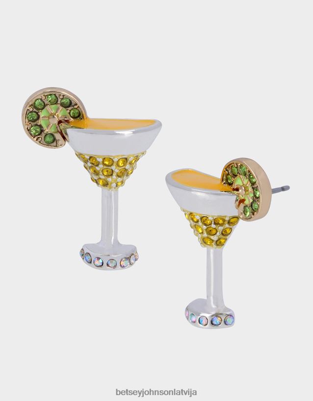 brunch martini auskari dzeltens Betsey Johnson H0660L338 sievietes rotaslietas - Noklikšķiniet uz Attēls, lai aizvērtu